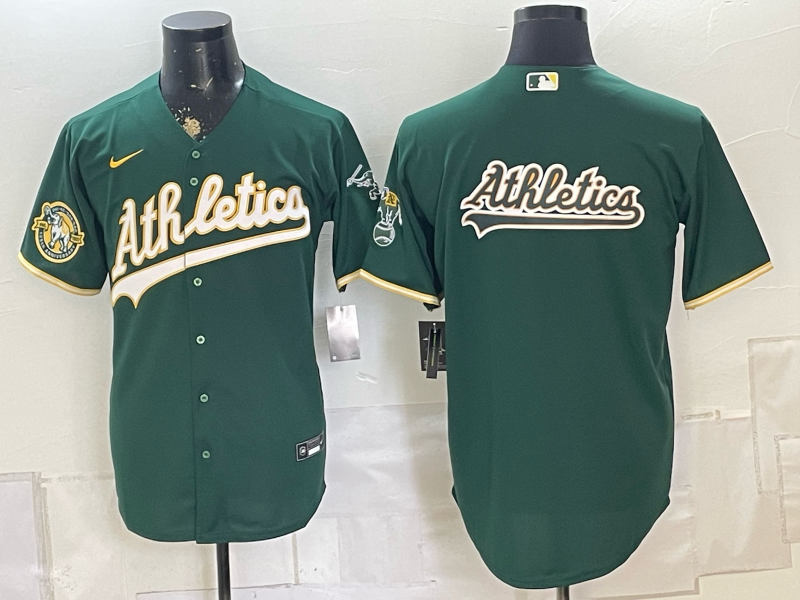 Men Oakland Athletics Blank green Nike 2026 MLB Jersey 08260011